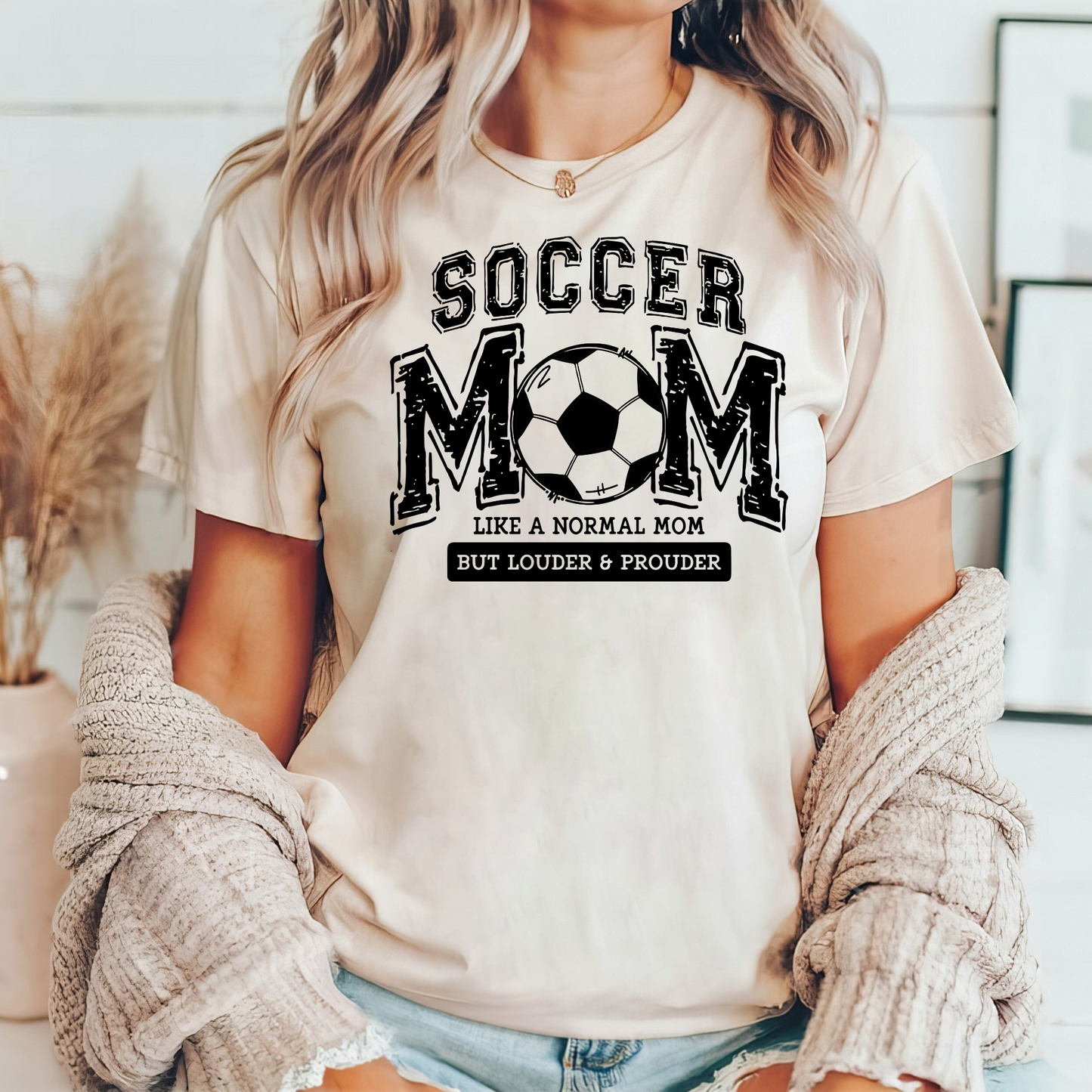 Stolze Fußballmama T-Shirt - Geschenk für engagierte Mütter