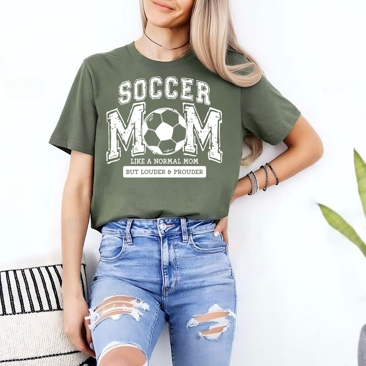 Stolze Fußballmama T-Shirt - Geschenk für engagierte Mütter