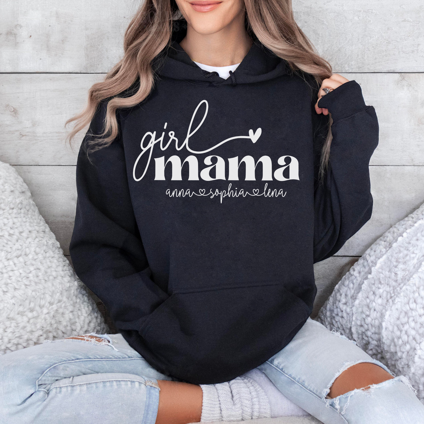 Stolze Mädchenmutter - Herzensbindung Personalisiertes Geschenk