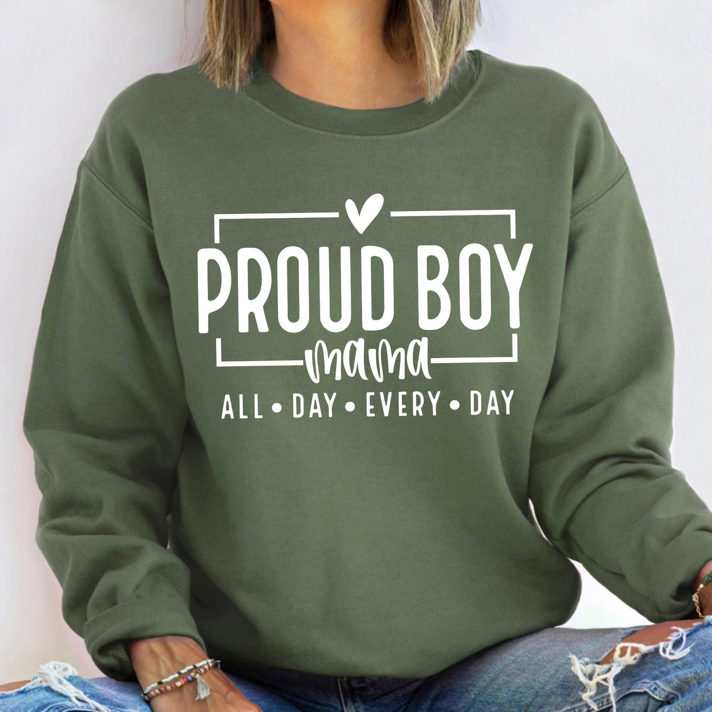 Stolzer Junge Mama Sweatshirt - GiftHaus