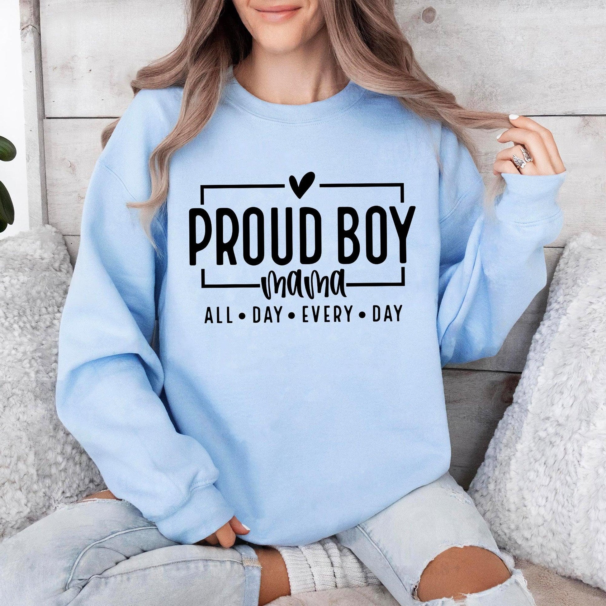 Stolzer Junge Mama Sweatshirt - GiftHaus