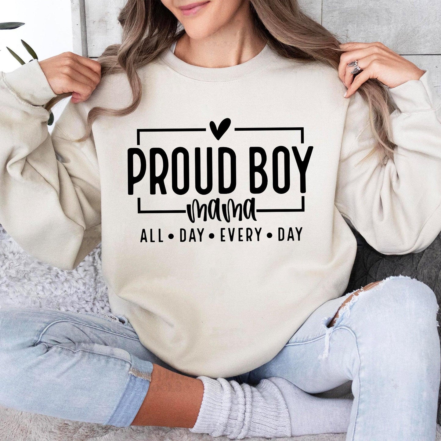 Stolzer Junge Mama Sweatshirt - GiftHaus