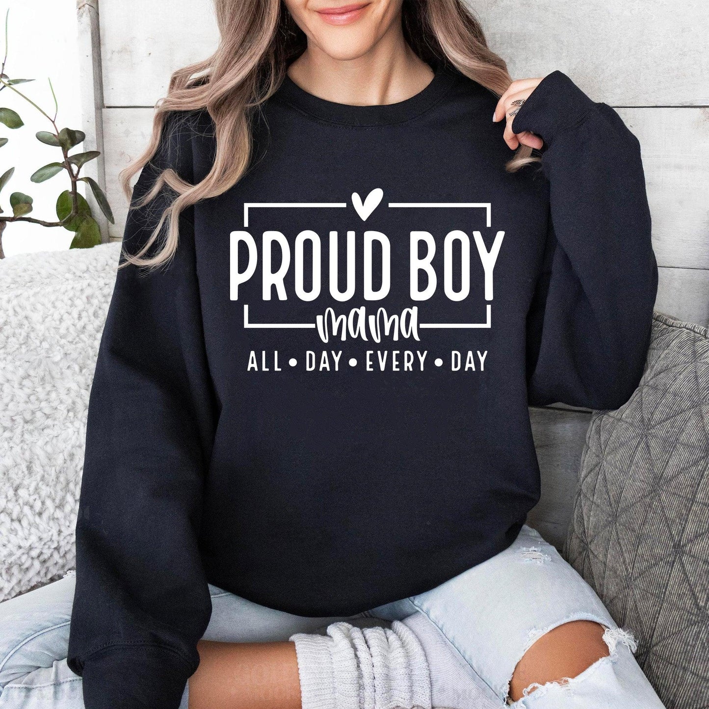 Stolzer Junge Mama Sweatshirt - GiftHaus