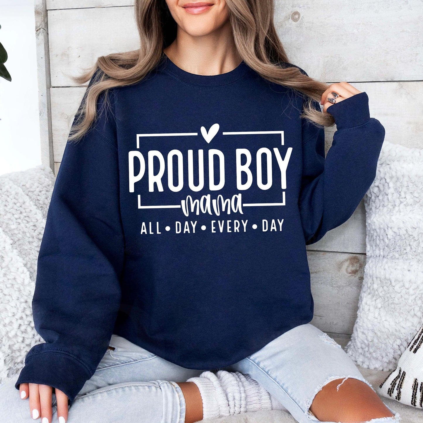 Stolzer Junge Mama Sweatshirt - GiftHaus