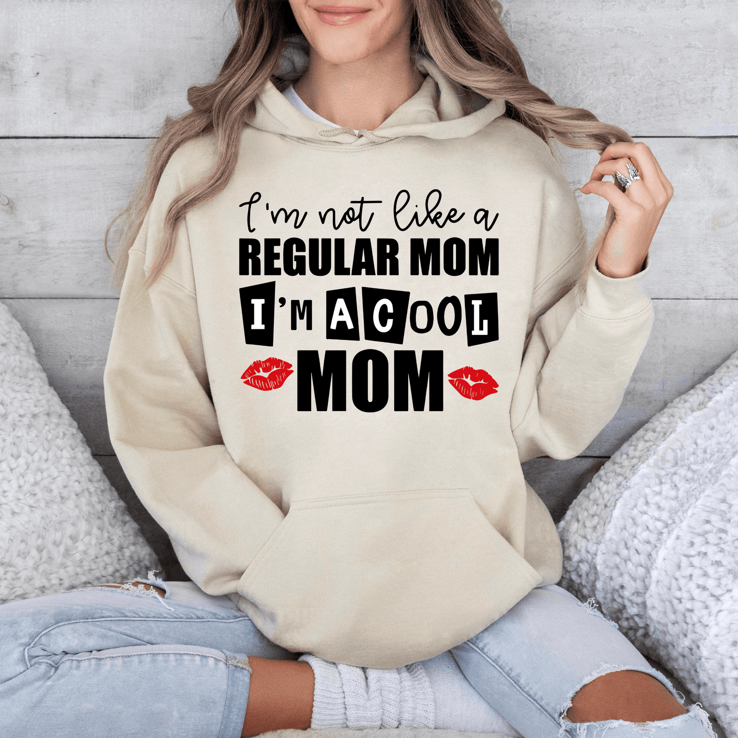 Stylisches 'Coole Mama' Sweatshirt - Ideal für Freizeit - Mit Witzigem Spruch - GiftHaus