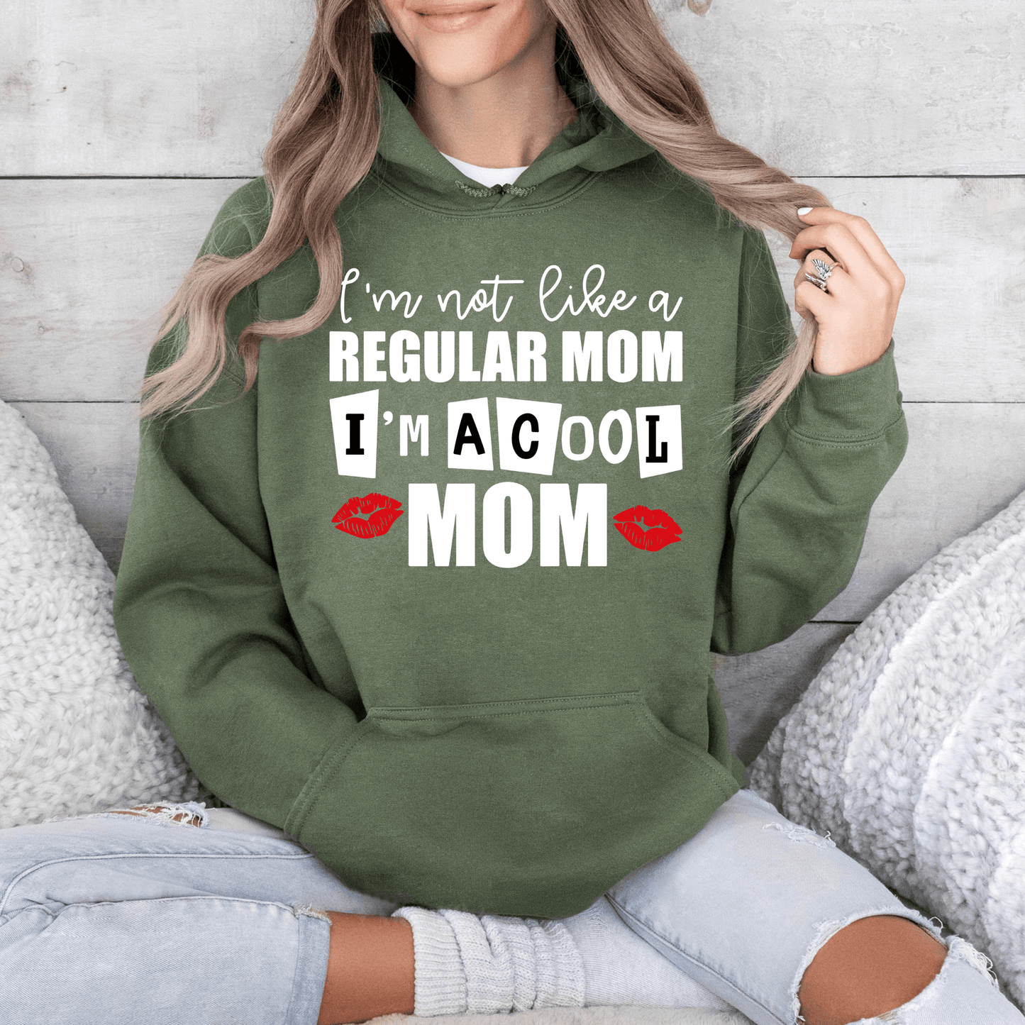 Stylisches 'Coole Mama' Sweatshirt - Ideal für Freizeit - Mit Witzigem Spruch - GiftHaus