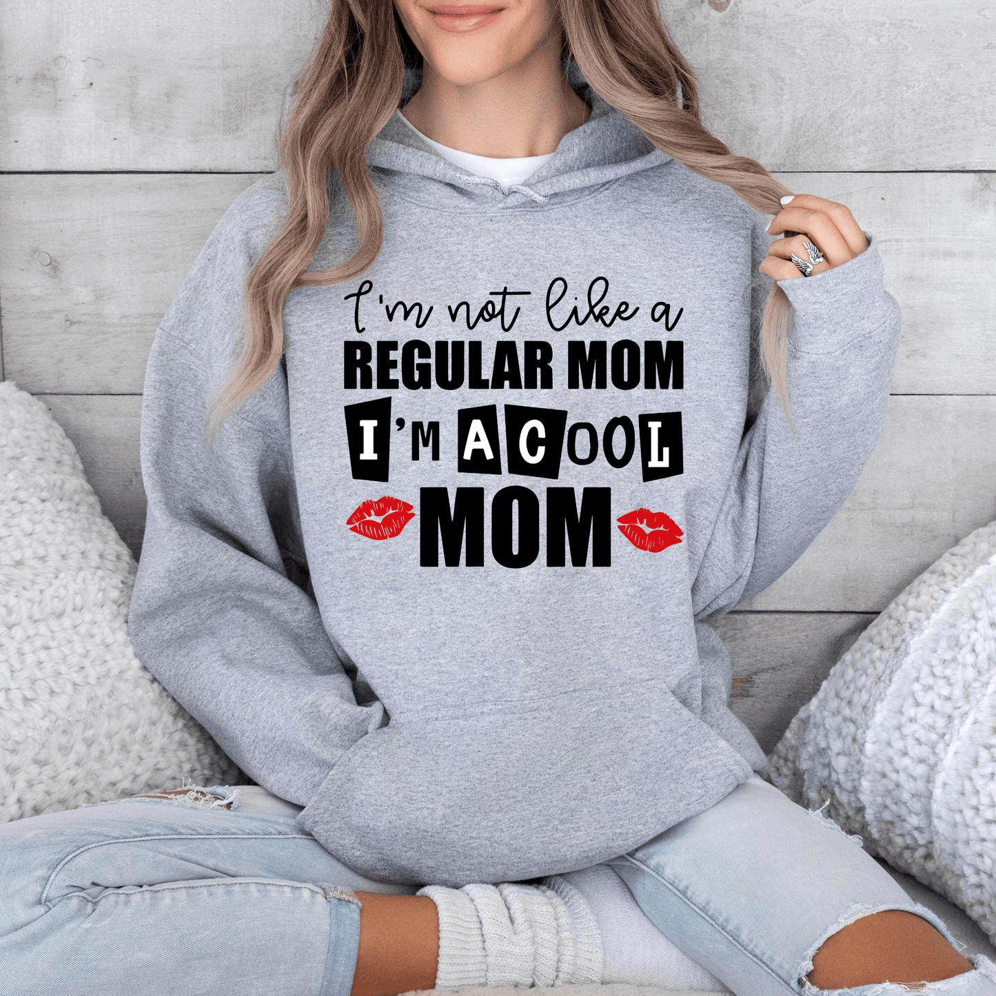 Stylisches 'Coole Mama' Sweatshirt - Ideal für Freizeit - Mit Witzigem Spruch - GiftHaus