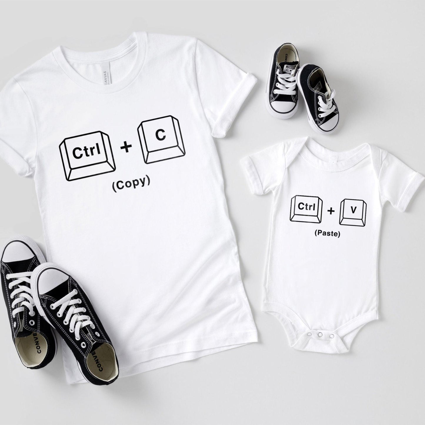 T-Shirt Set zum Kopieren und Einfügen – Passende Shirt für Vater und Baby - GiftHaus