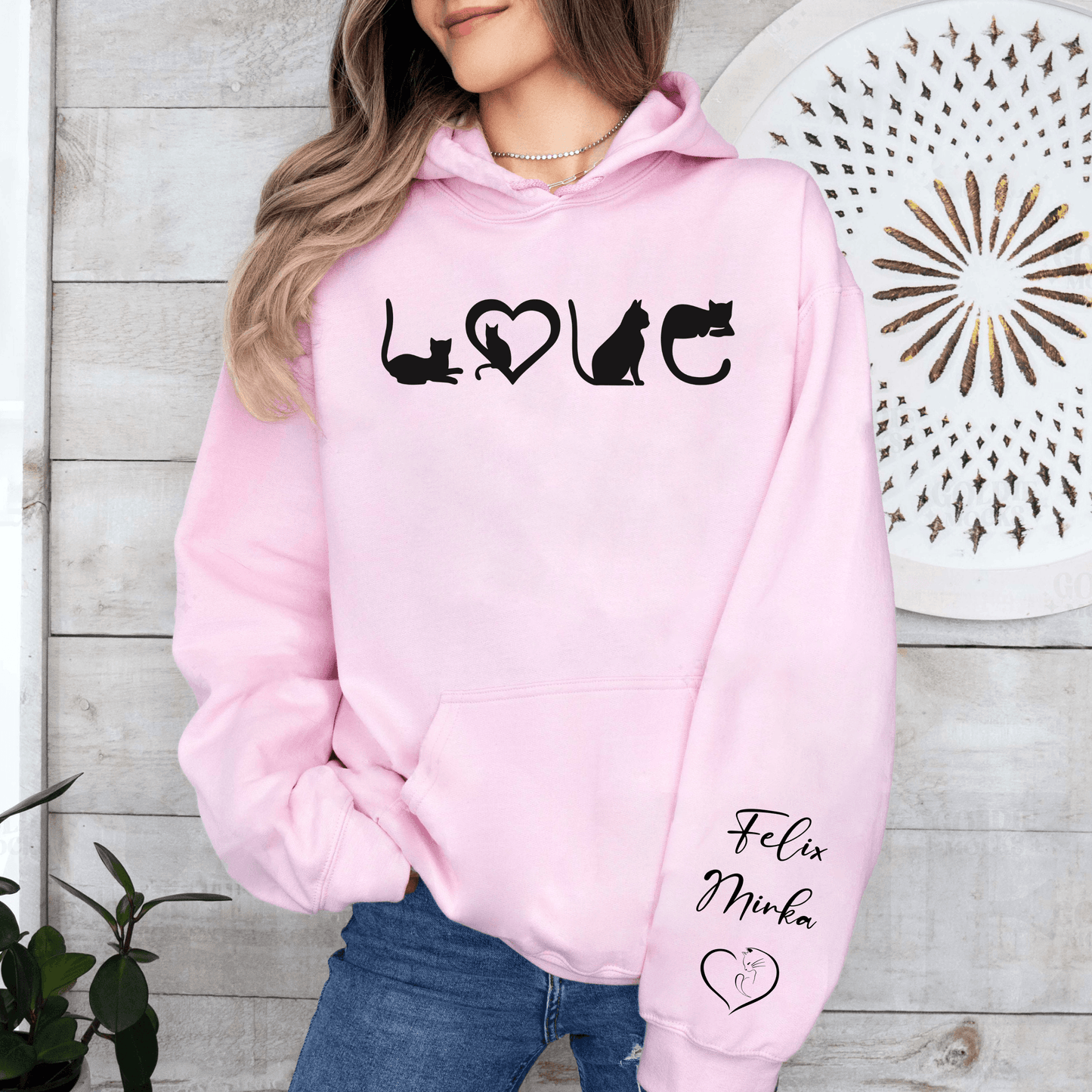 Tierliebe im Herzen - Personalisierter Haustierliebhaber-Pullover - GiftHaus