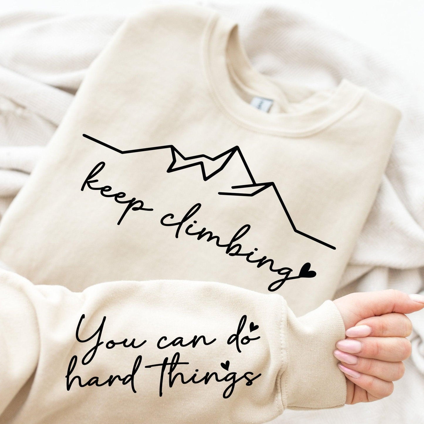 Weiter Klettern - Motivations-Shirt für starke Frauen - GiftHaus