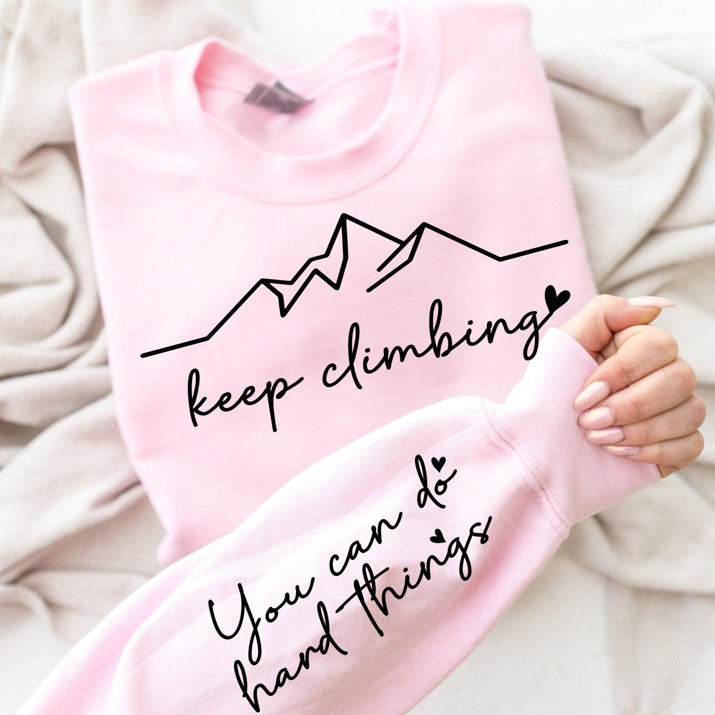 Weiter Klettern - Motivations-Shirt für starke Frauen - GiftHaus