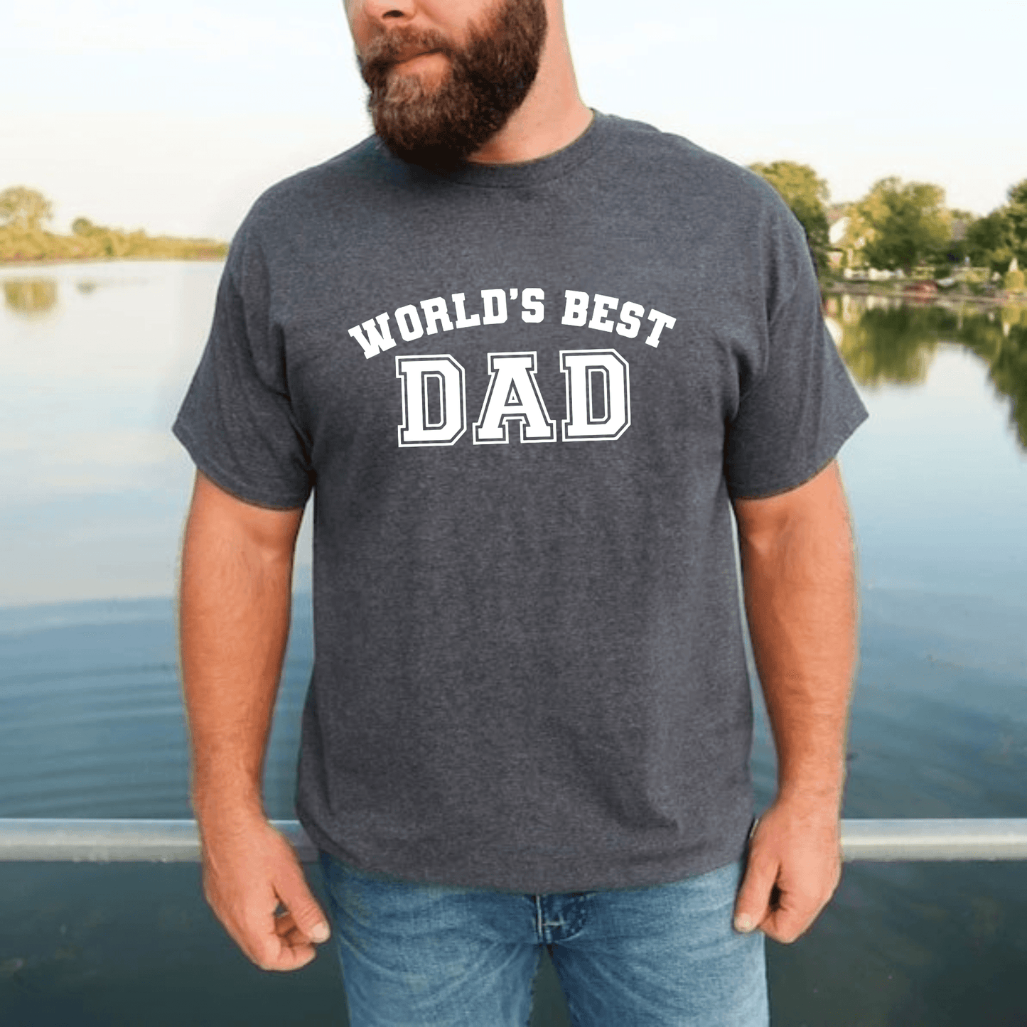 Weltbester Papa - Shirt & Hoodie für Vatertag - GiftHaus