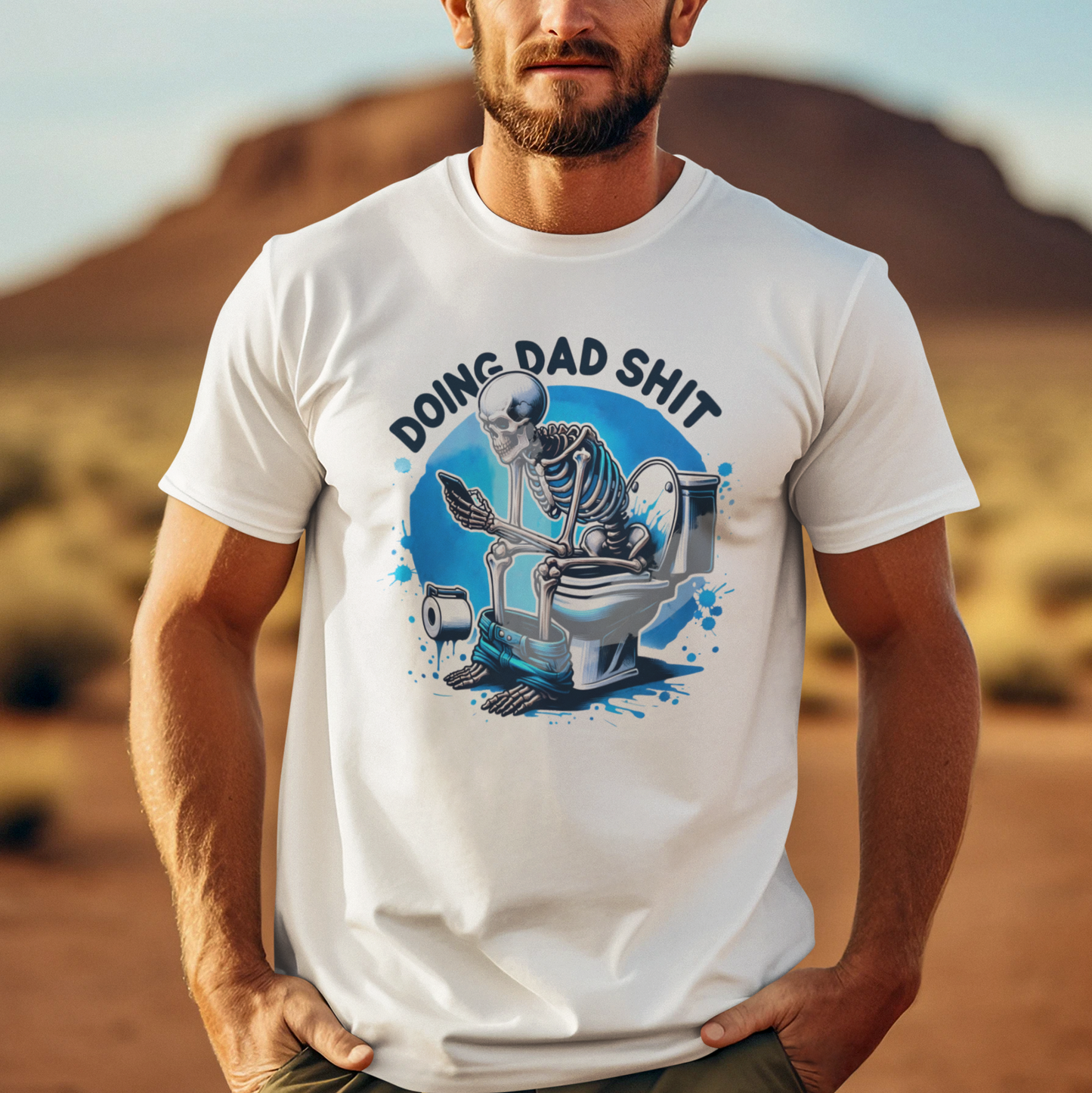 Doing Dad Shit Shirt - Funny Gift for Dad