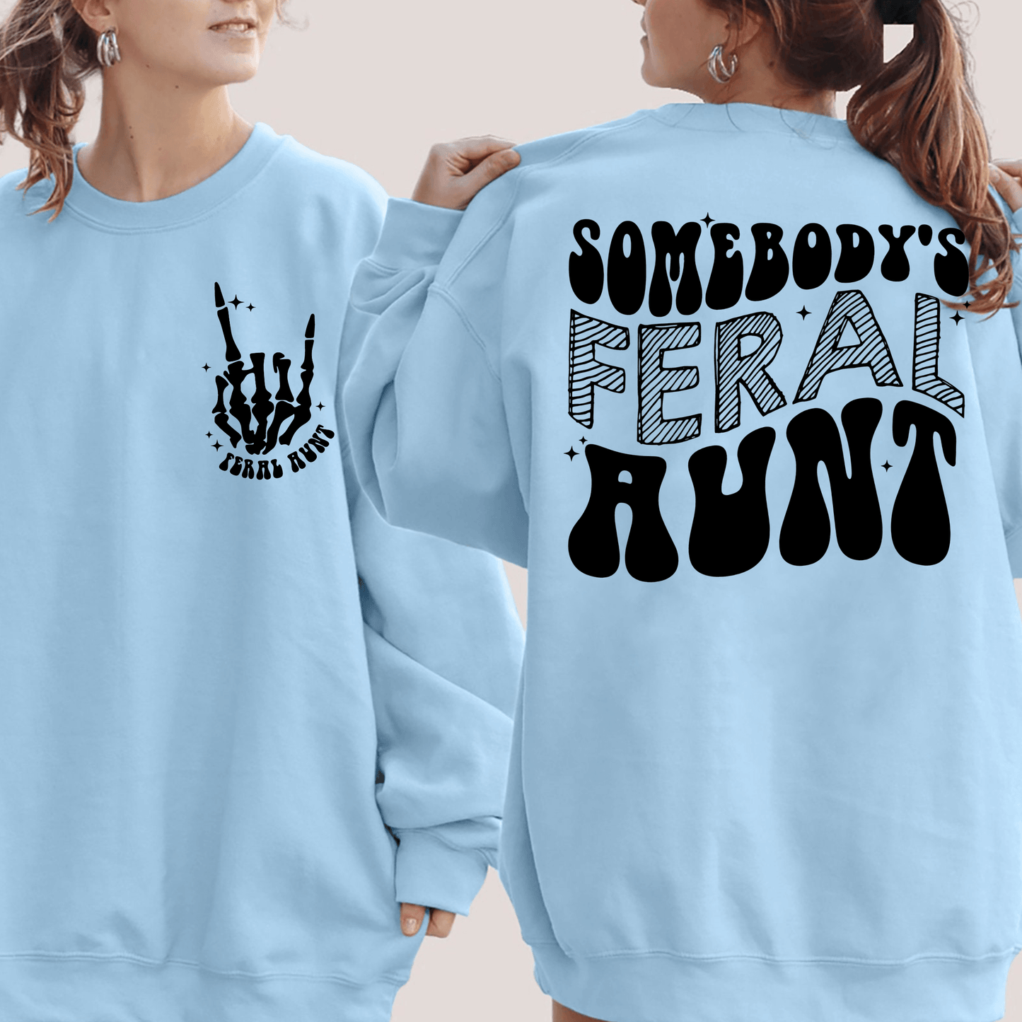 Wild Tante Pullover - Lustiges Geschenk für die Lieblingstante - GiftHaus
