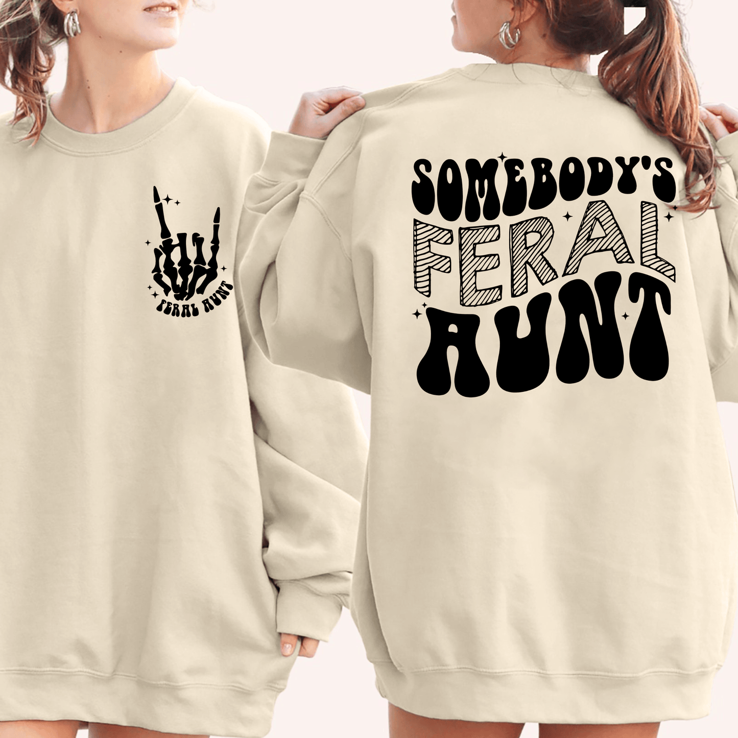 Wild Tante Pullover - Lustiges Geschenk für die Lieblingstante - GiftHaus