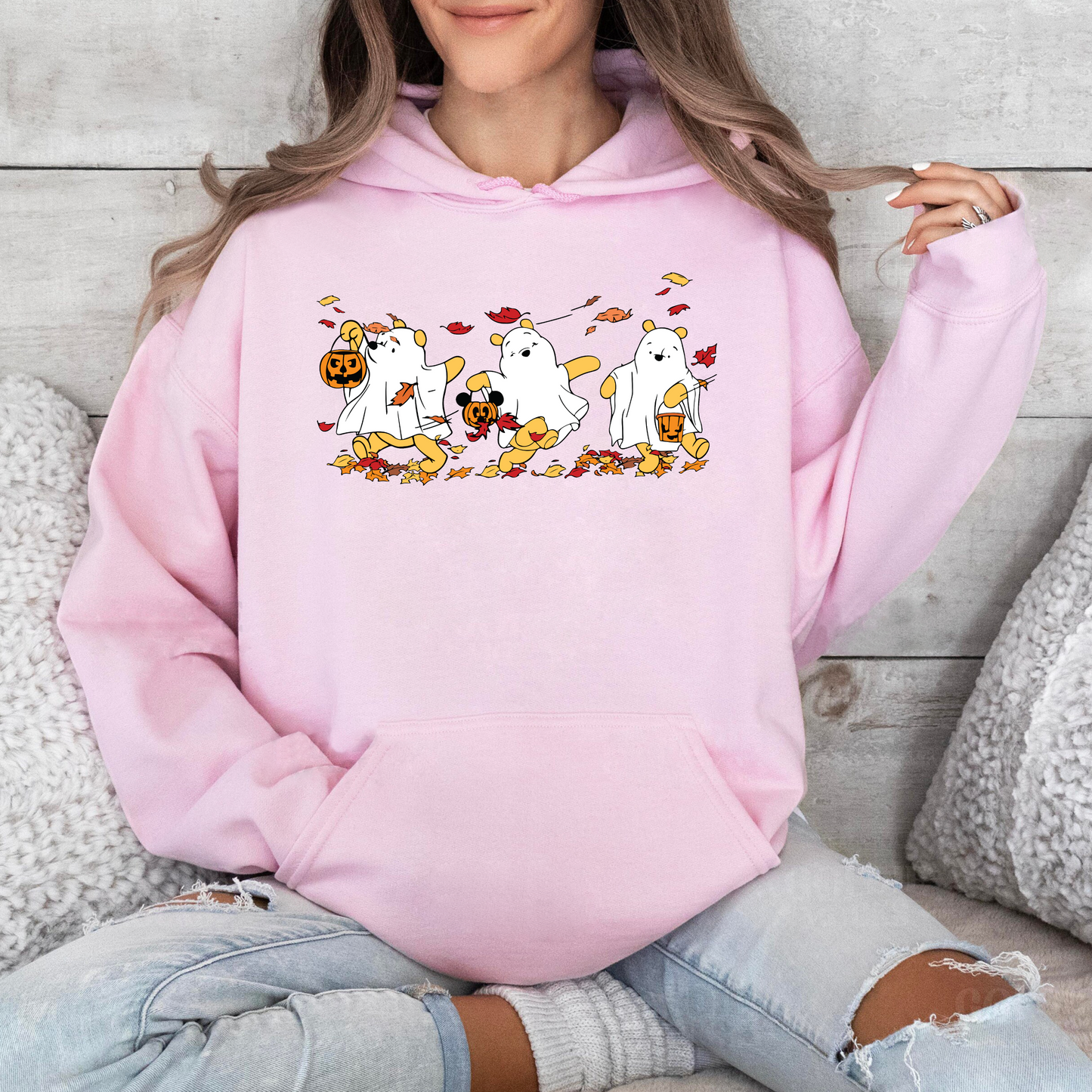 Spooky Pooh Gespenst Design für Halloween-Spaß