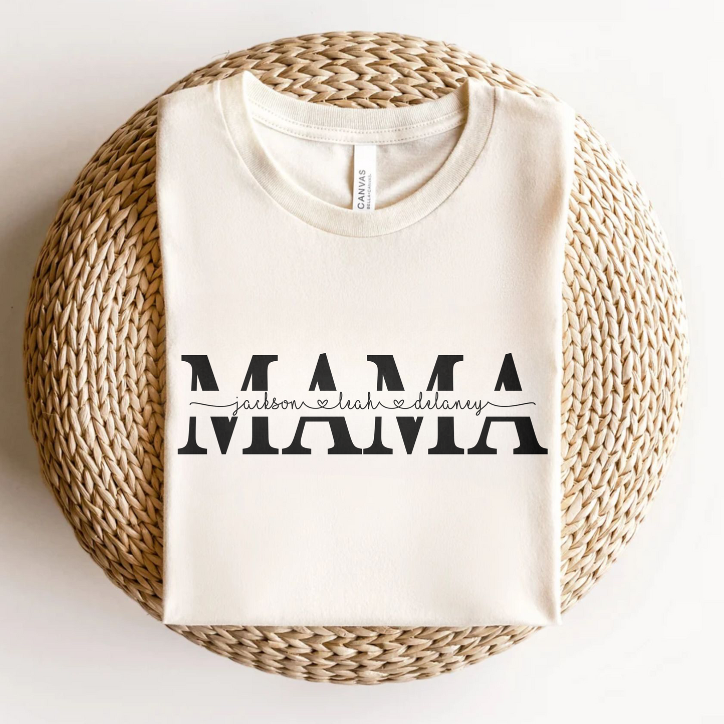 Personalisiertes Mama Sweatshirt mit Kindernamen – Muttertagsgeschenk