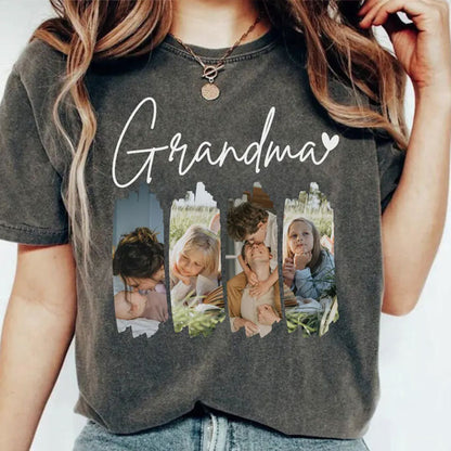 Personalisierter Oma Sweatshirt mit Foto & Enkel-Namen