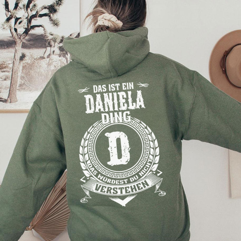 Personalisierter Hoodie mit Namen – Geschenkidee für Sie & Ihn