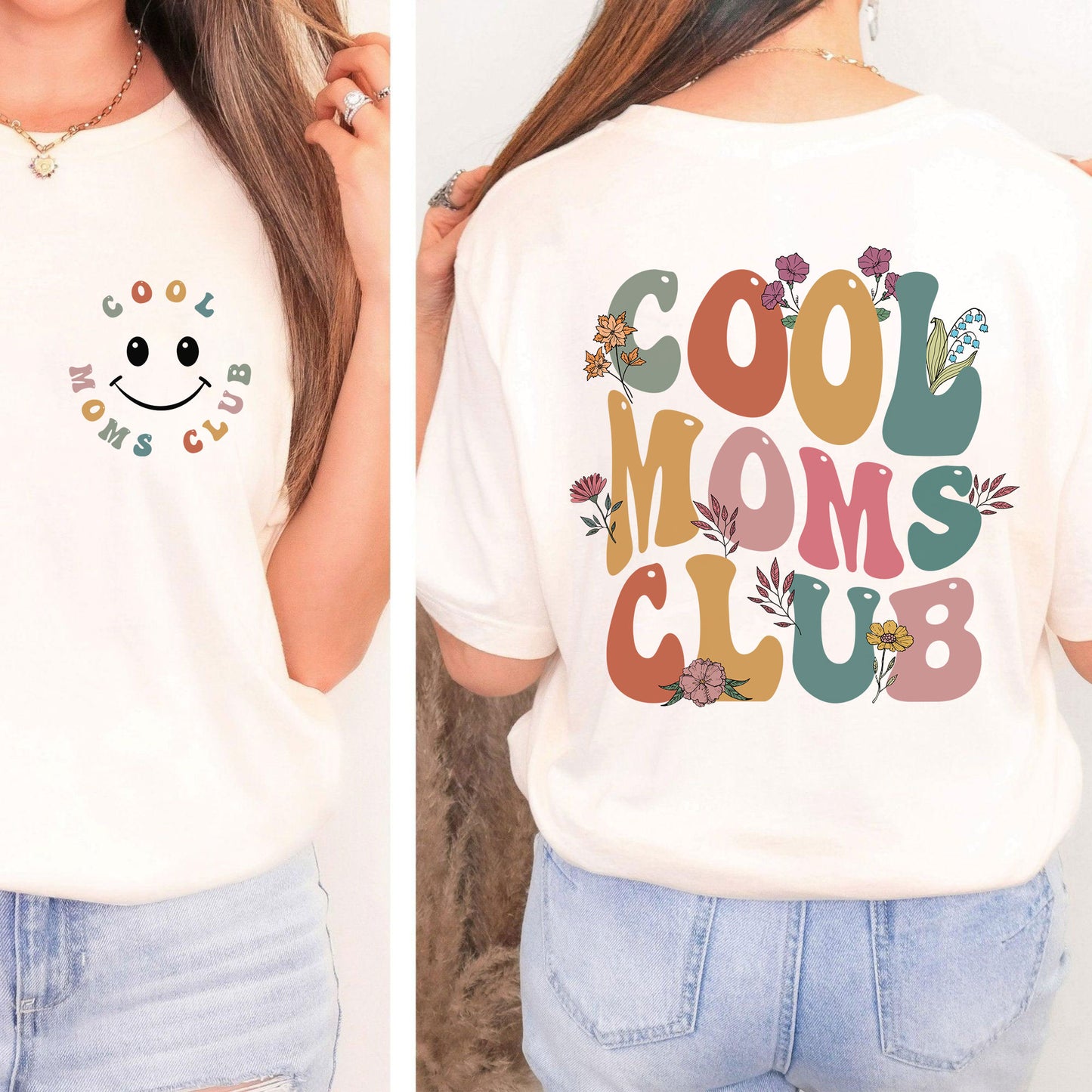 Cool Moms Club Sweatshirt - Geschenk für Mama