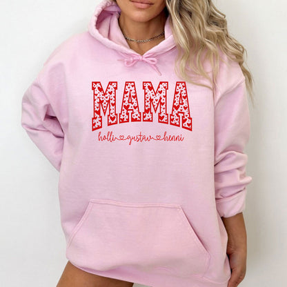 Valentinstag Mama Pullover mit Kindernamen – Liebevolles Geschenk für Mama