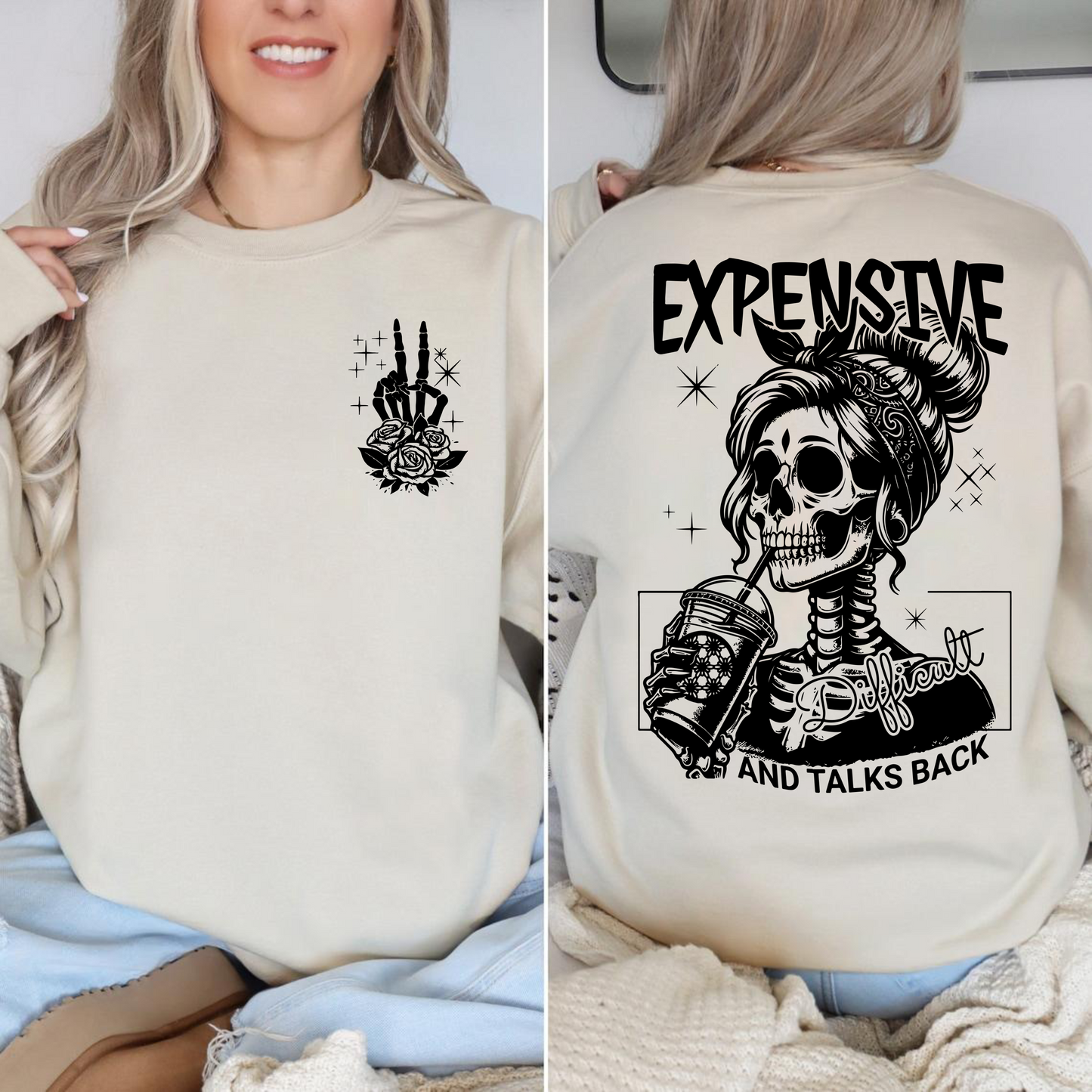 Sassy Mom Skeleton: Perfect for the Snarky Soul