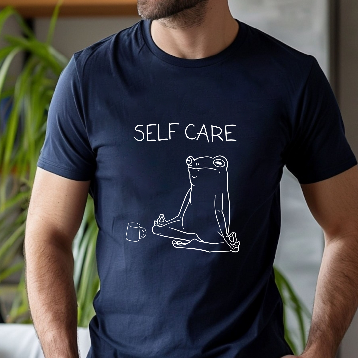 Self-Care Frosch Shirt - Geschenk für Entspannung