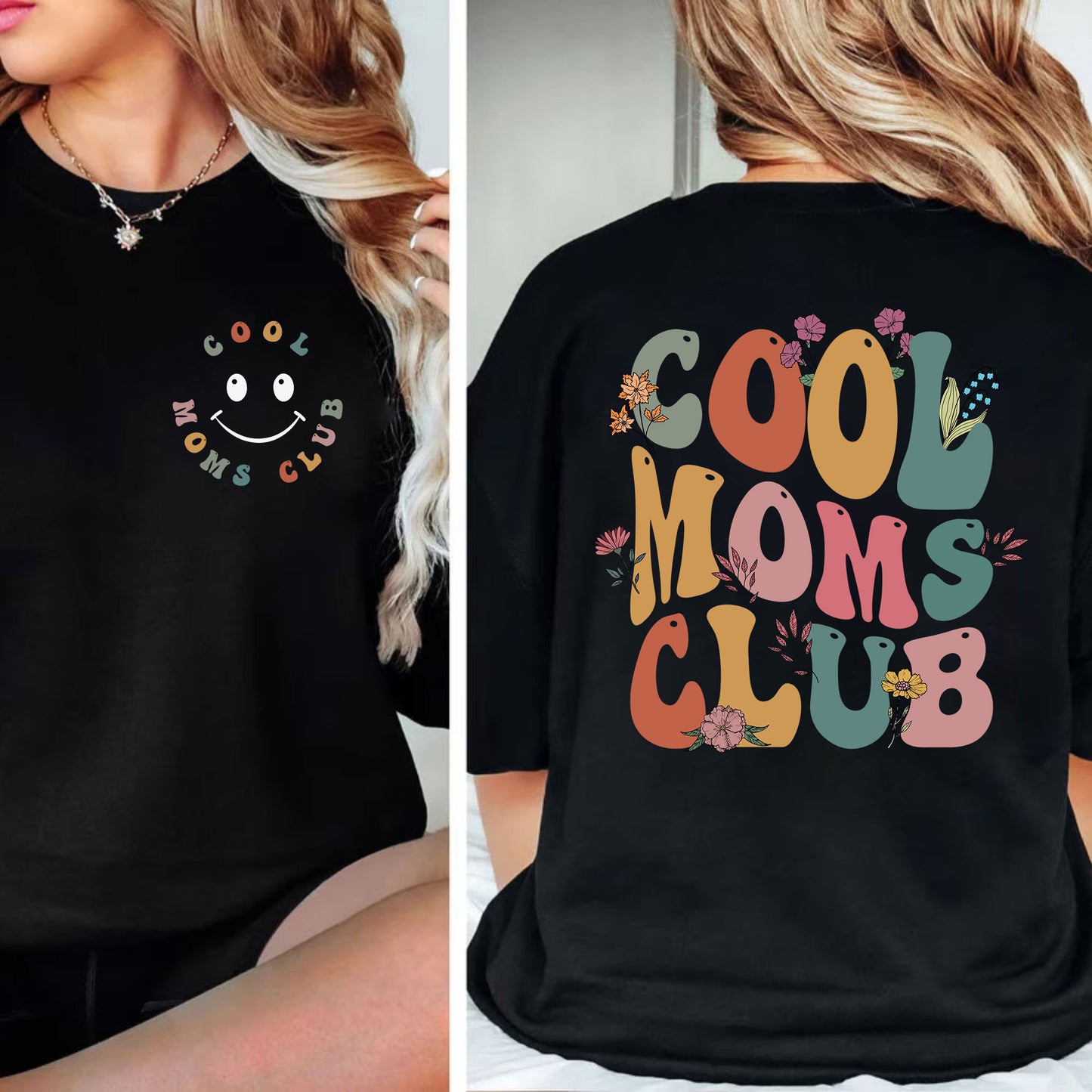 Cool Moms Club Sweatshirt - Geschenk für Mama