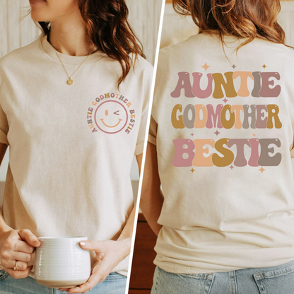 Auntie & Godmother Best Friend - Cherished Gift for Special Moments