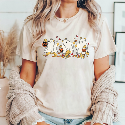 Spooky Pooh Ghost Halloween Adventure Shirt