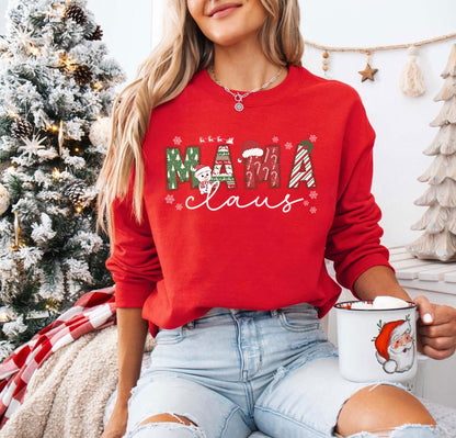 Mama Claus Sweatshirt – Festliches Weihnachtsgeschenk für Mama