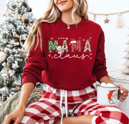 Mama Claus Sweatshirt – Festliches Weihnachtsgeschenk für Mama