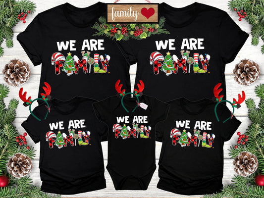 We Are Family Weihnachtsshirt – Passendes Weihnachtsgeschenk für die Familie