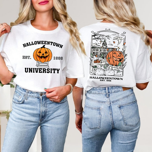 Vintage Halloweentown 1998 T-Shirt - Geschenk für Halloween- und Herbstfans