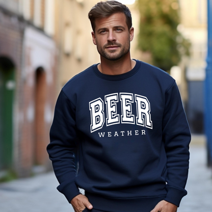 Bierwetter - Unisex Sweatshirt für Herbst und Winter