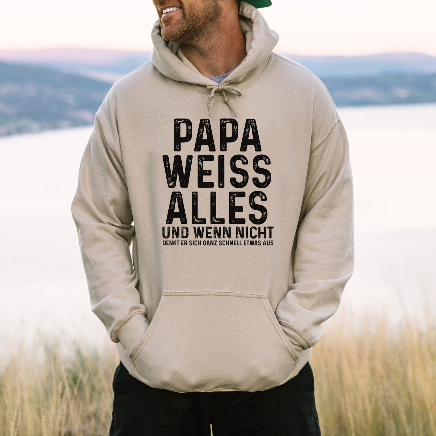 Papa Weiß Alles, Lustiges Papa T-Shirt