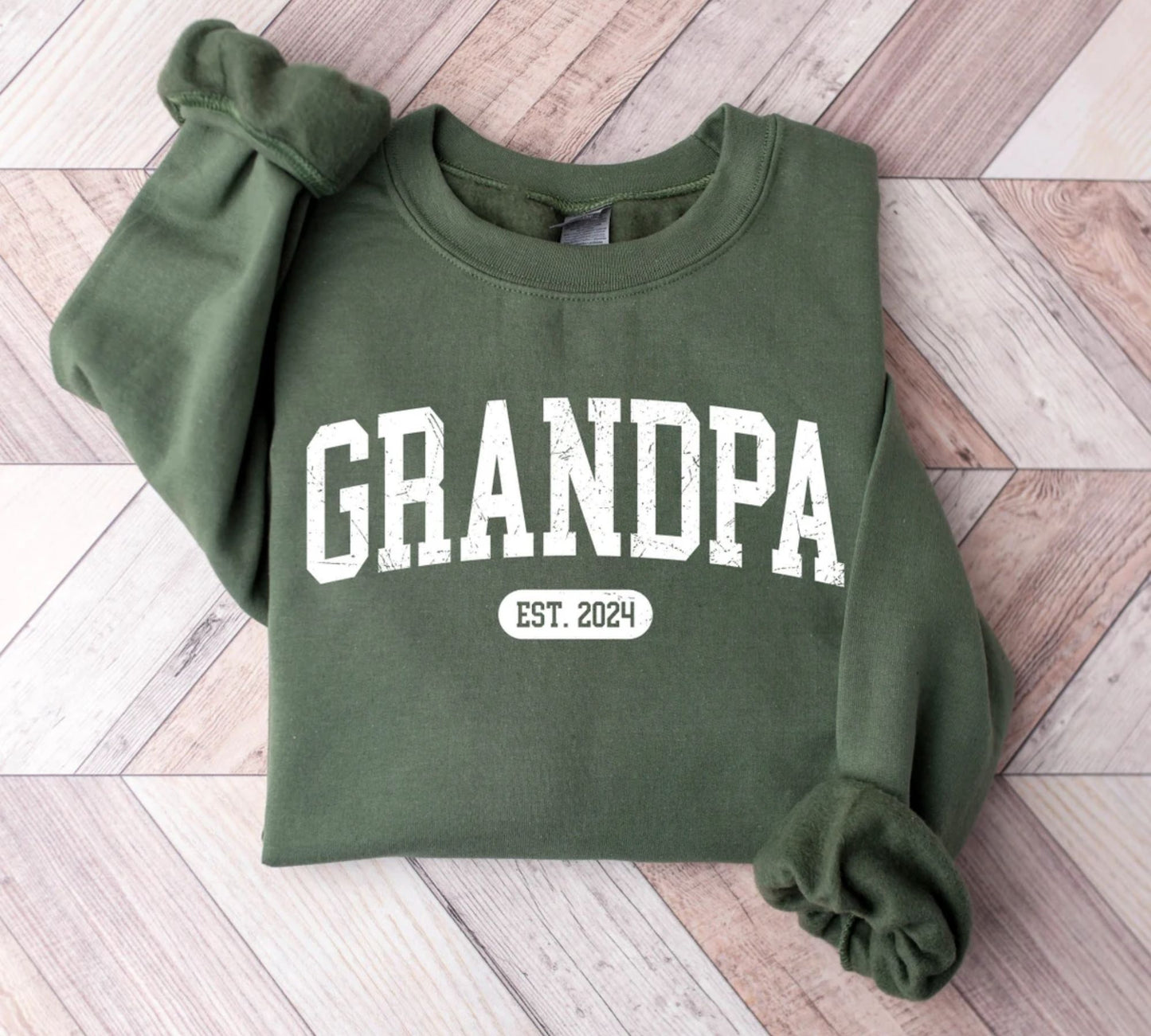 Retro Personalisiertes Opa Sweatshirt - Geschenk für Großeltern