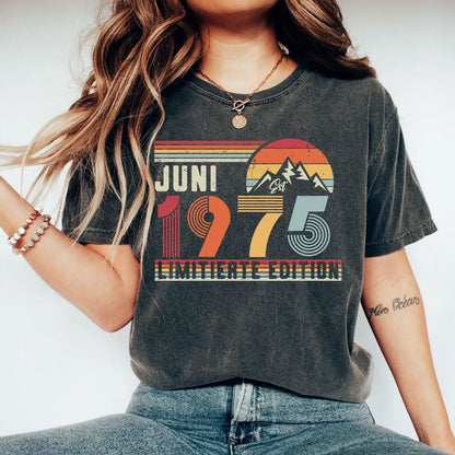 Geburtstag Retro Shirt - Vintage Sweatshirt Geschenk