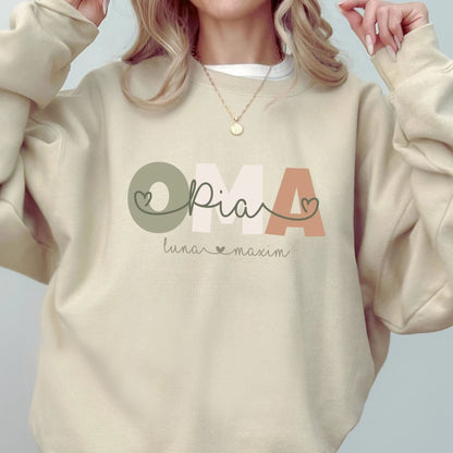 Personalisierter Oma-Pullover, Geschenk für Oma