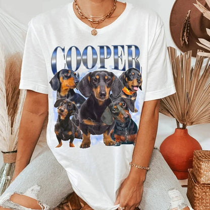 Personalisiertes Dog Bootleg Shirt - Individuelles Dog Bootleg Hemd