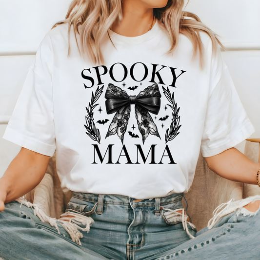 Retro Halloween Spooky Mama Geschenk Herbst