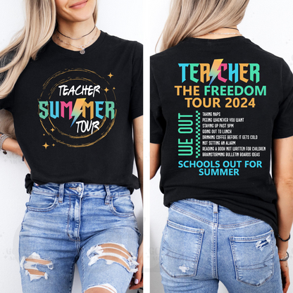 Freiheitstour 2024, Feier des Lehrersommerurlaubs