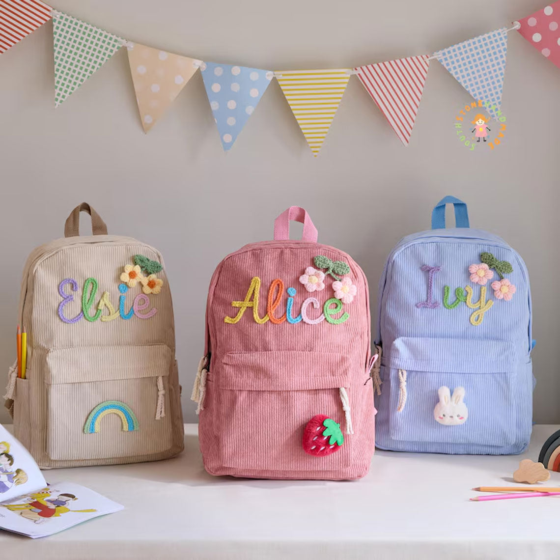 Personalisierter Kleinkind-Rucksack mit Namen