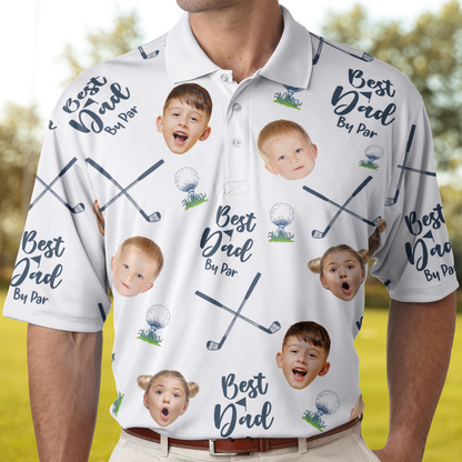 Best Dad/Grandpa - Personalized Golf Polo for Father's Day