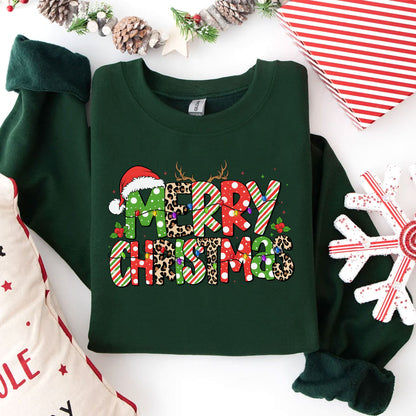 Retro Weihnachts Sweatshirt – Bequem & Festlich für die Feiertage