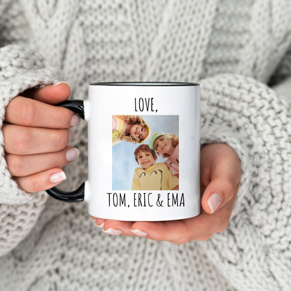 Bester Papa Aller Zeiten Tasse - Personalisierte Fototasse zum Vatertag