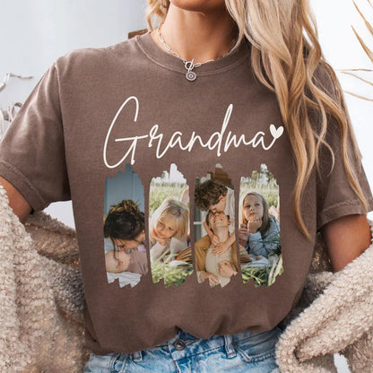 Personalisierter Oma Sweatshirt mit Foto & Enkel-Namen