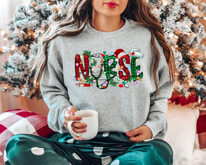 Weihnachts Sweatshirt für Krankenschwester - Geschenk für Krankenschwester