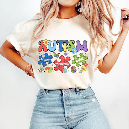 Retro Autism Shirts and Sweatshirt - Autism Mama Gift