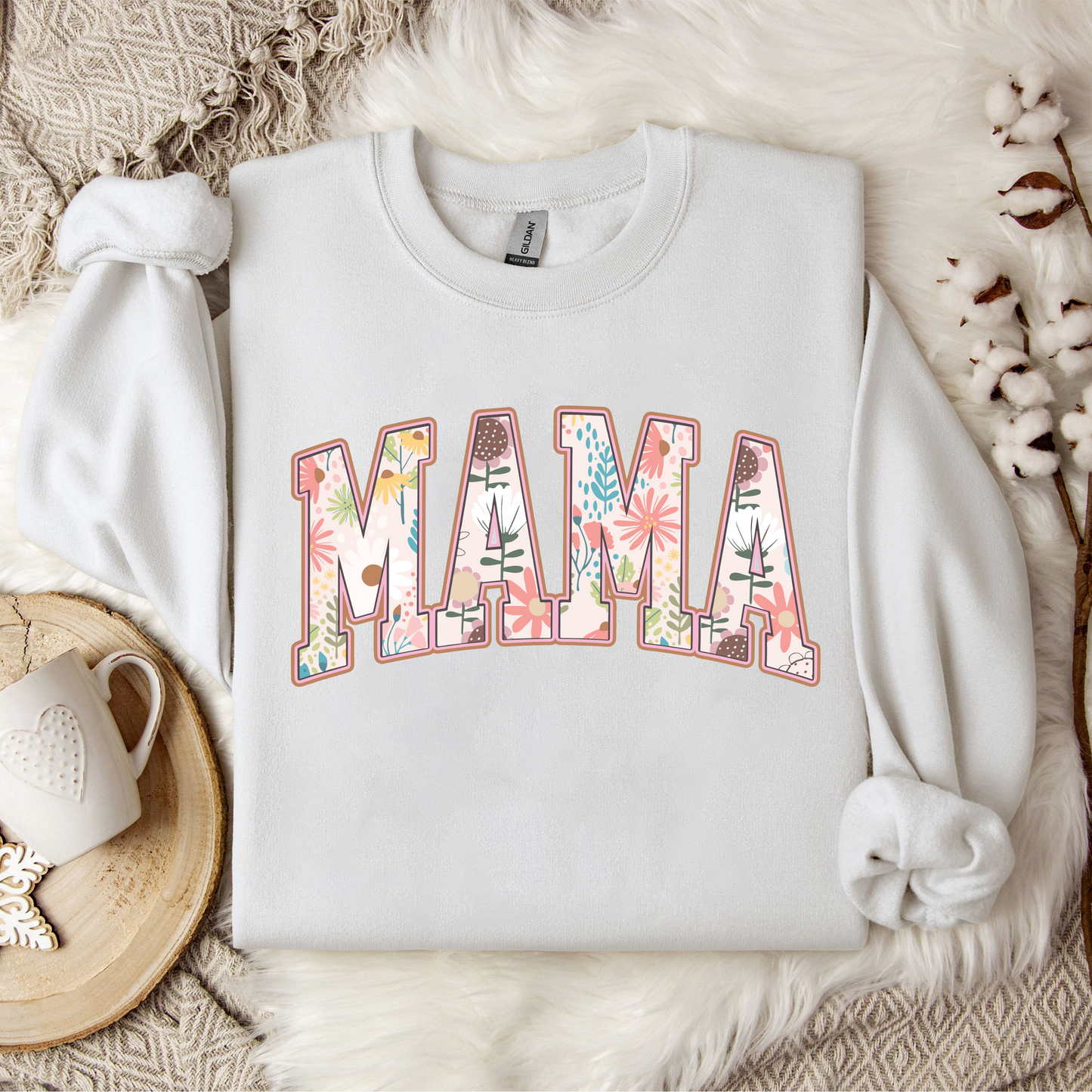 Floral Mama - Strength and Beauty Women’s Top, Perfect Mother's Day Gift